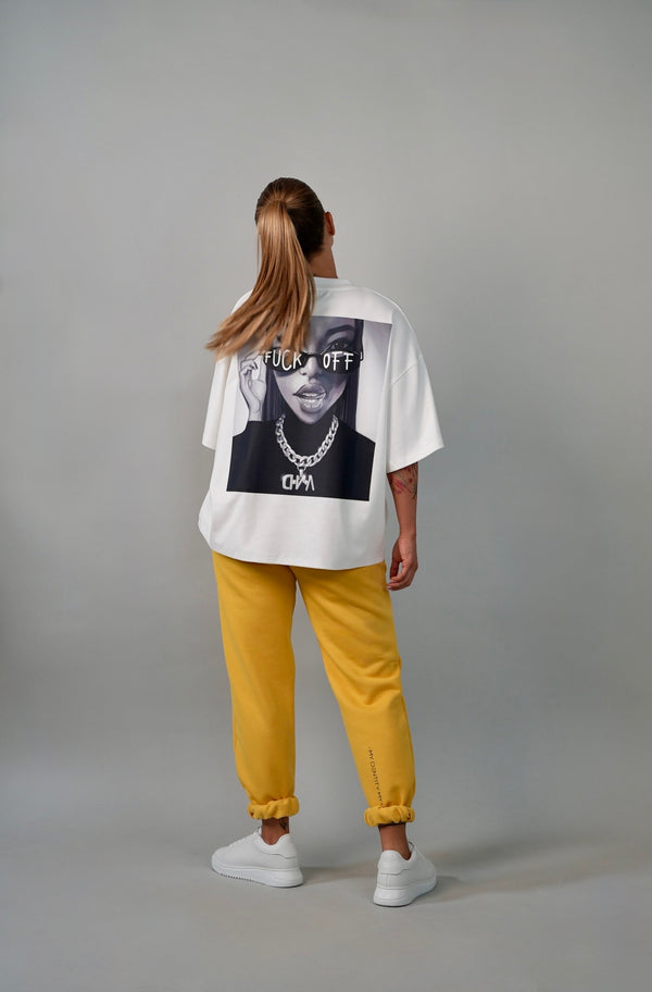 D.N.A Unisex Oversize T-Shirt F-OFF